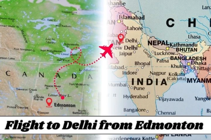 Flight to Delhi from Edmonton
