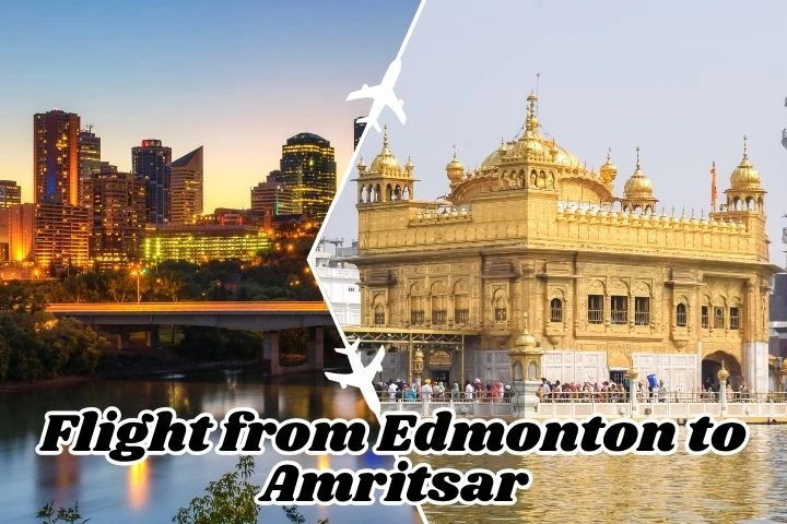 Flight from Edmonton to Amritsar